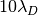 10\lambda_D