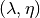 (\lambda,\eta)